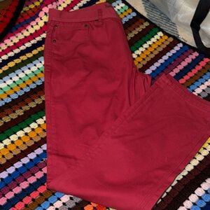 21men Red Straight Men Jeans